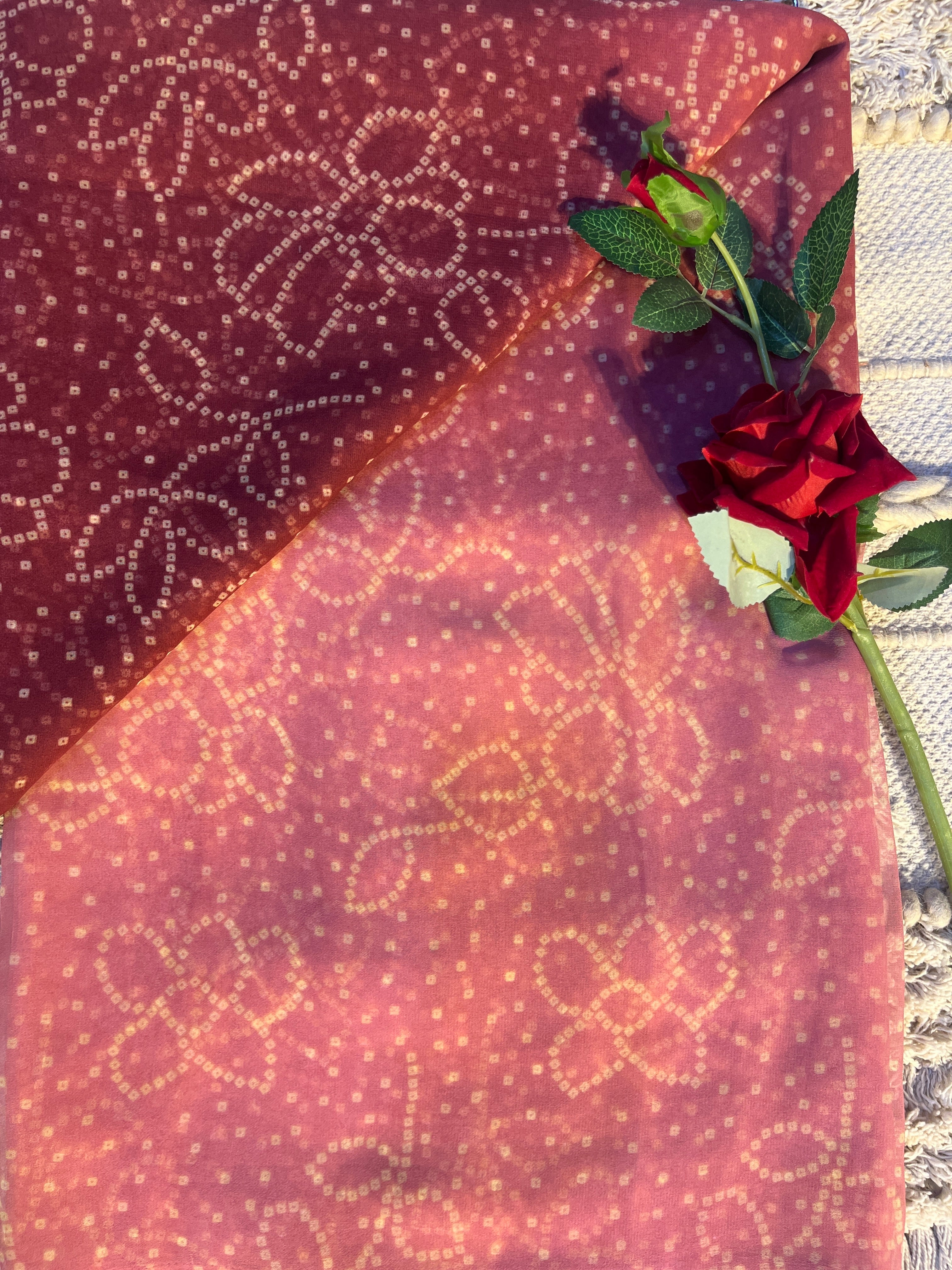 👑 The Moh Luxe Drape – Rust Brown Edition